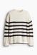 Свитер H&M 271226252 M Черный/Белый