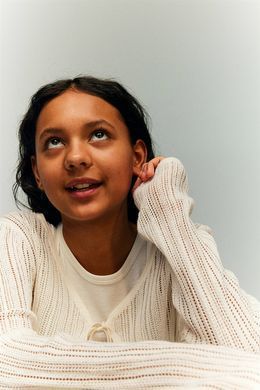 Кардиган H&M 271227211 146 Бежевий
