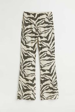 Штани H&M 271058091 36 Бежевий/коричневий