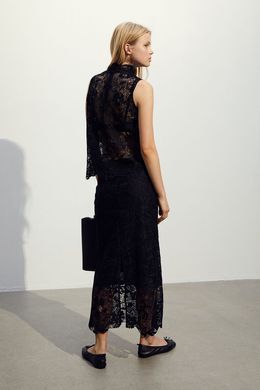 Юбка H&M 271195346 L Черный
