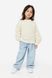 Джемпер H&M 271094835_white 98 Бежевий
