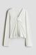 Кардиган H&M 271261637_white 146 Белый
