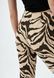Штани H&M 271058091 36 Бежевий/коричневий