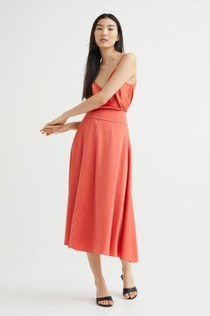 Юбка H&M 061052639 46 Красный