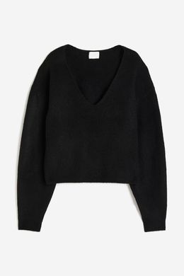 Джемпер H&M 271179304 S Чорний