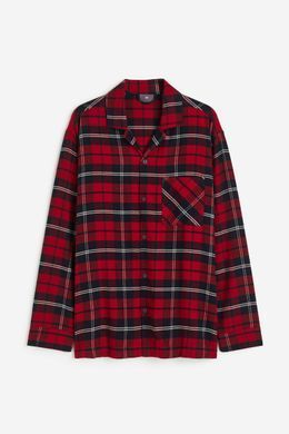 Сорочка піжамна H&M 270820611_redblue M Червоний/Клітинка