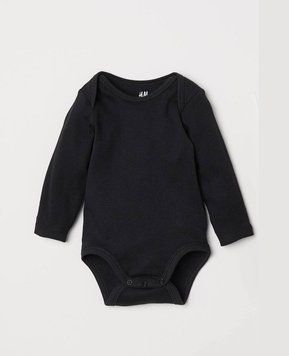 Боді H&M 270533261 80 Чорний