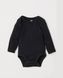 Боді H&M 270533261 80 Чорний