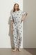 Футболка пижамная H&M 270970593_greyheart XS Серый