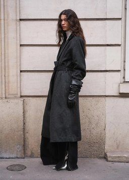 Пальто H&M 271228998 XL Коричневий