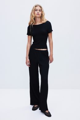 Футболка H&M 271254872 S Чорний