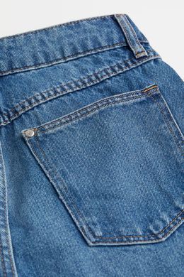 Шорты джинсовые H&M 271031048_navyblue 146 Синий