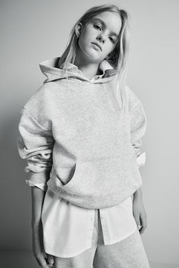 Худі H&M 271194597 170 Світло-сірий