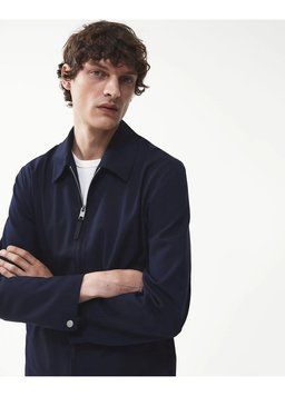 Куртка твілова H&M 271225227 M Темно-синій