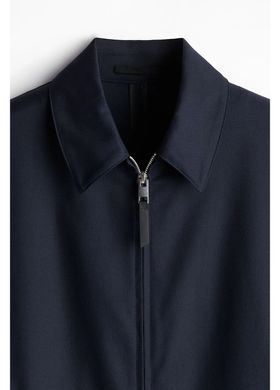 Куртка твілова H&M 271225227 M Темно-синій