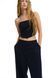 Топ H&M 271159856_navynew XL Темно-Синій