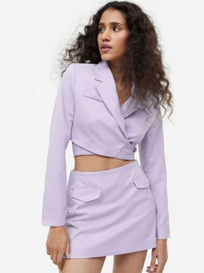 Спідниця H&M 271129453 L Бузковий