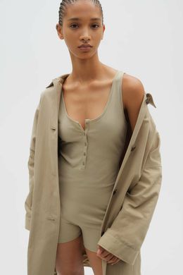 Комбинезон H&M 271254711 S Темно-Бежевый