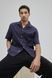 Сорочка H&M 271222469 M Темно-синій