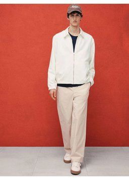 Куртка джинсова H&M 271262246_white S Молочний