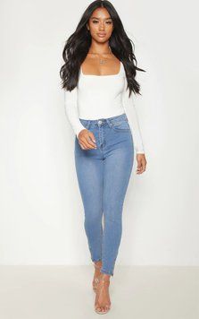 Джинси PrettyLittleThing CLV8585_126_72 32 Голубий