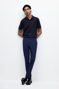 Штани H&M 270714032 44 Синій