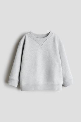 Свитшот H&M 271231060 110 Светло-Серый