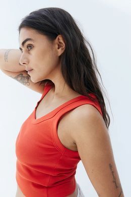 Топ H&M 271212776_red XS Червоний