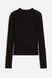 Джемпер H&M 271186575 3XS Черный