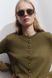Кардиган H&M 271237776_khaki S Хакі