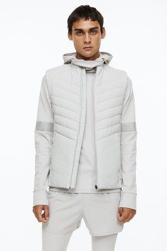 Жилет спортивний H&M 061104752 XS Світло-сірий