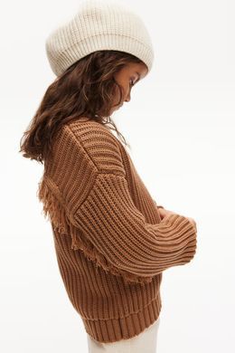Светр H&M 271257864 122 Коричневий