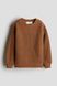 Светр H&M 271257864 122 Коричневий