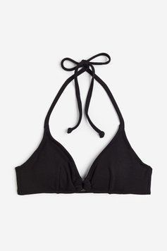 Ліф купальний H&M 271143655 36 Чорний