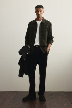 Штани вельветові H&M 271003987 29/30 Чорний