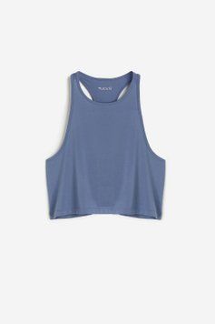 Топ спортивний H&M 271177429_blue L Синій