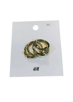 Каблучка 4 шт. H&M 271179000_white M/L Золотий