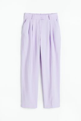 Штани H&M 271011909 38 Бузковий
