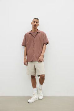 Футболка поло H&M 271229332_rickred S Темно-цегляний