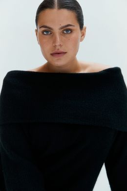 Джемпер H&M 271192801_black M Чорний