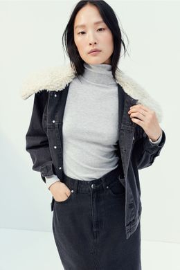 Гольф H&M 271097564 M Світло-Сірий
