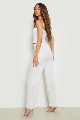 Штани Boohoo DZZ05596 S Білий