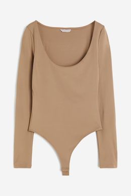 Боді H&M 271224067_brown S Коричневий