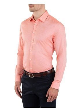 Сорочка H&M 271281436 L Світло-помаранчевий