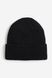 Шапка H&M 271195037 One size Черный
