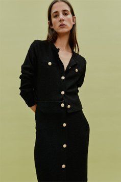 Кардиган H&M 271177837 M Чорний