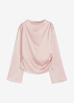Блуза H&M 271201405 M Рожевий