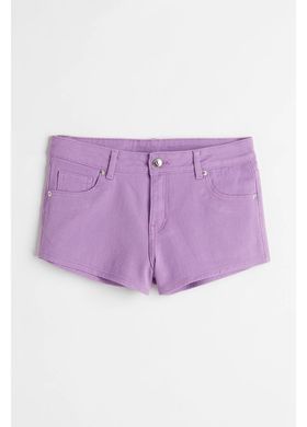 Шорти H&M 271047218 36 Фіолетовий