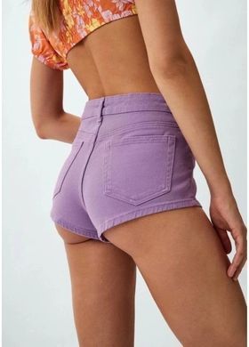 Шорти H&M 271047218 36 Фіолетовий