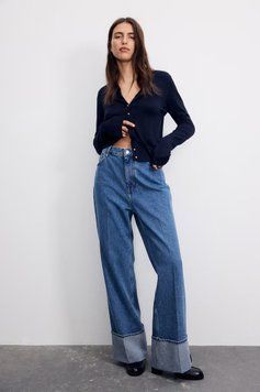 Кардиган H&M 271237776 L Темно-Синий